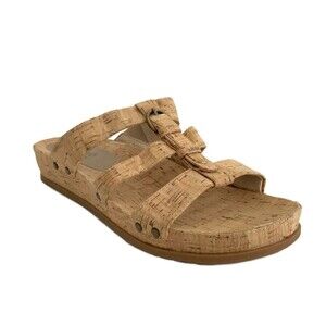 Baretraps Sandals Cella Cork Open Toe Mule Tan 11
